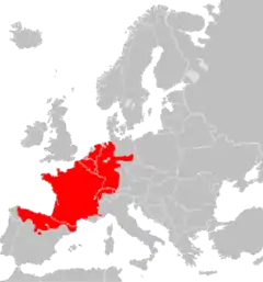 Distribución de Sorex coronatus