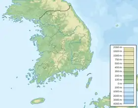  ubicada en Corea del Sur