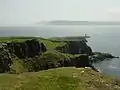 Rue Point en el sur de Rathlin, mirando hacia Fair Head