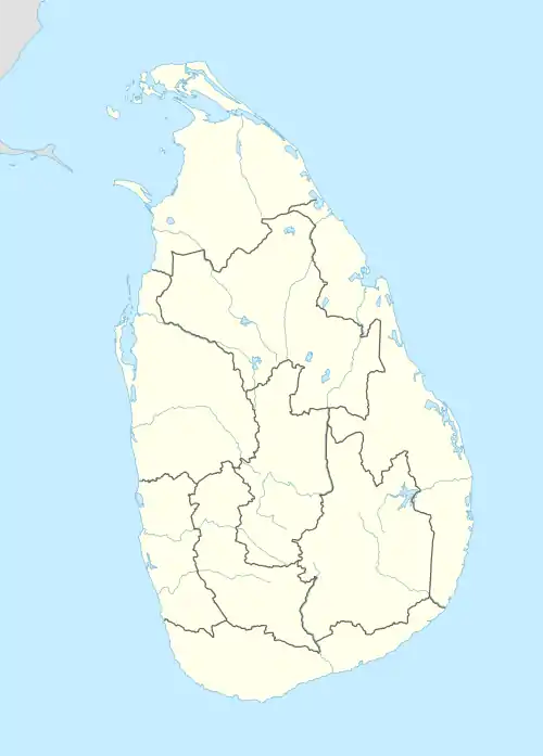 Trincomalee ubicada en Sri Lanka
