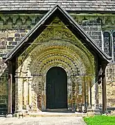 Portada de St John the Baptist, Adel