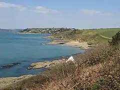 Ribera entre St Mawes y punta St Anthony