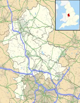 Codsall ubicada en Staffordshire