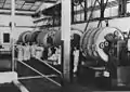 Mantequeras industriales de madera, 1938.