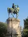 Estatua en el jardín de Étienne Marcel