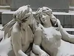 Fuente de Atenea, detalle