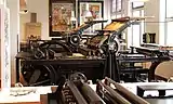 Una sala del Nederlands Steendrukmuseum, museo holandés de la litografía