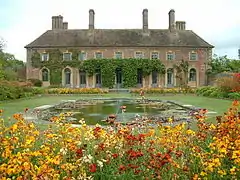 Strode House, Barrington Court desde el jardín.