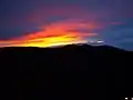Ocaso desde la cima