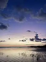 Atardecer en playa Uvita