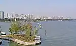 Paisaje industrial en China (Suzhou Industrial Park -SIP-, una instalación con participación de Singapur).
