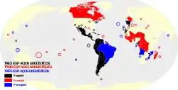 Situación de Tres Espacios Lingüísticos