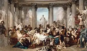 Los romanos de la decadencia