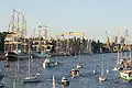 Regata de veleros de mástiles altos