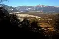 Panorama de Gemona con el río Tagliamento