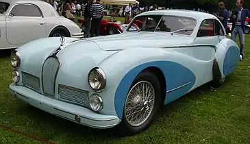 Talbot-Lago T26 Grand Sport Coupe (1948) por Saoutchik.
