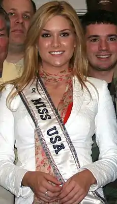 Miss EE. UU. 2006Tara Conner, quien compitió como Miss Kentucky USA