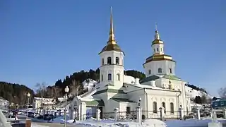 Iglesia de la Intercesión de la Virgen en Khanty-Mansiysk