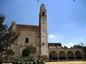 Templo y exconvento de Todos los Santos, en Zempoala.