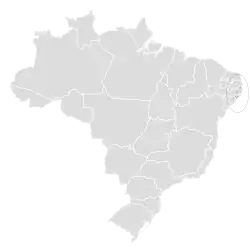 Distribución geográfica del tiluchí de Sick.