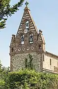 El campanario.