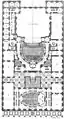 Plan of the Théâtre de Bordeaux(at the level of the second loges)