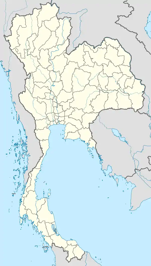 Phitsanulok ubicada en Tailandia