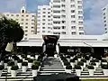 Eescalera del jardín
