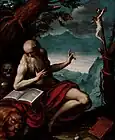 San Jerónimo de Francesco, círculo de Palma el Viejo (ca. 1595, provisionalmente en la Courtauld Gallery, Londres), llamado así por Francisco María II della Rovere, Duque de Urbino.