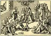Xilografía de Lucas Cranach el Viejo, 1509-10