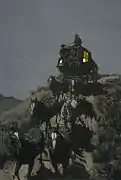 La vieja diligencia de las llanuras, 1901