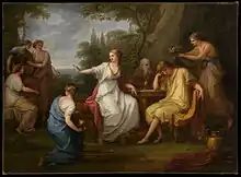 La tristeza de Telémaco, 1783
