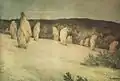 Kornstaur i måneskinn, ca. 1900 (Gavillas de trigo a la luz de la luna)
