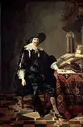 Thomas de Keyser - Retrato de un hombre, 1626, Louvre.