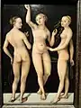 Las Tres Gracias, 1535, Nelson-Atkins Museum of Art, Kansas City.