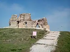 Vista del enclave