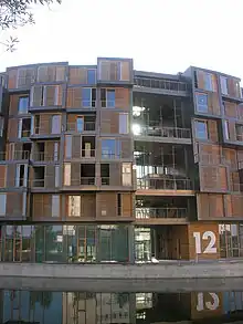 Tietgenkollegiet (residencia de estudiantes), Ørestad: Lundgaard & Tranberg, 2005-06 .
