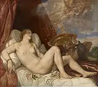 Tiziano Vecellio, Danae (1554 ca) - Vienna, Kunsthistorisches Museum