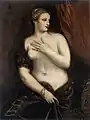 Versión sin Cupido ni espejo en la Galleria Franchetti de la Ca' d'Oro de Venecia.