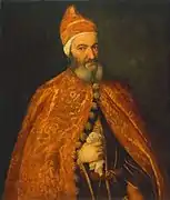 Tiziano, El Dogo Marcantonio Trevisan (1553-1554)