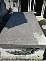 Tumba de Emile Aubrun (cementerio de Montmartre).