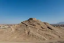 Torre del silencio de Yazd.