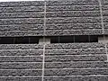 Fachada en detalle.