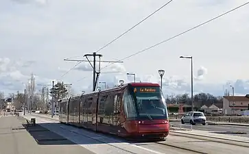 Translorh en Clermont-Ferrand, Francia (no debe confundirse con el trolebús)