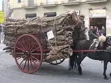Transporte de corcho, 2010