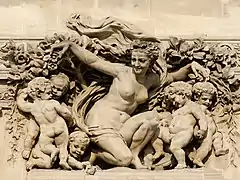 Le Triomphe de Flore (El triunfo de Flora).
