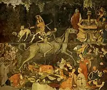 El triunfo de la muerte, Palazzo Abatellis de Palermo. Autor desconocido, ca. 1446.
