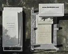 Tumba de ernesto Cortissoz en el Cementerio Judío sefaradi de Barranquilla. Foto de David Cybul