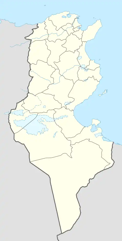 Matmata ubicada en Túnez