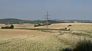 El panorama entre Ührde y Osterade am Harz